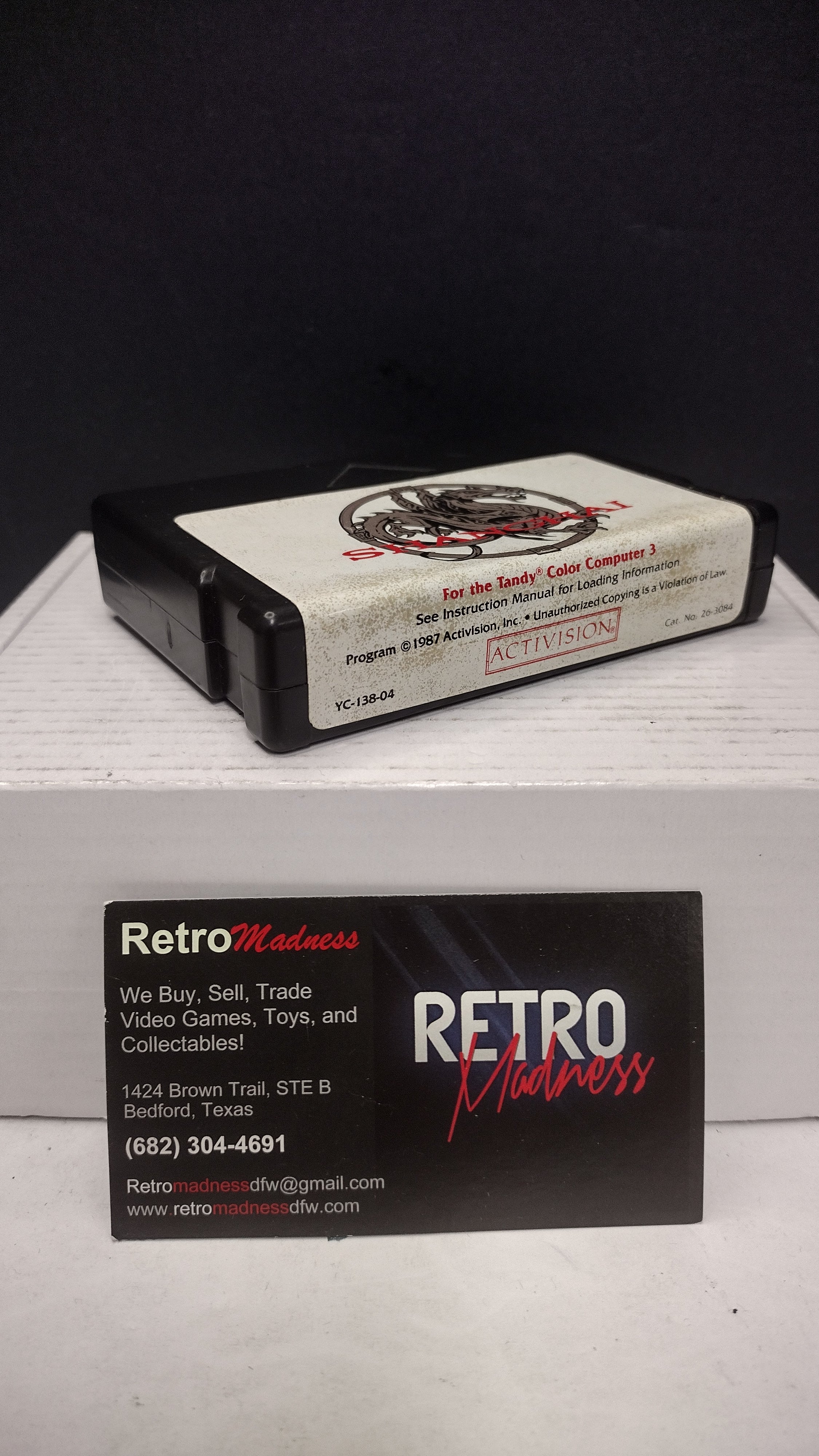 Vintage Tandy Radio Shack TRS-80 Shanghai Program ROM Cartridge (Loose - Tested & Working)