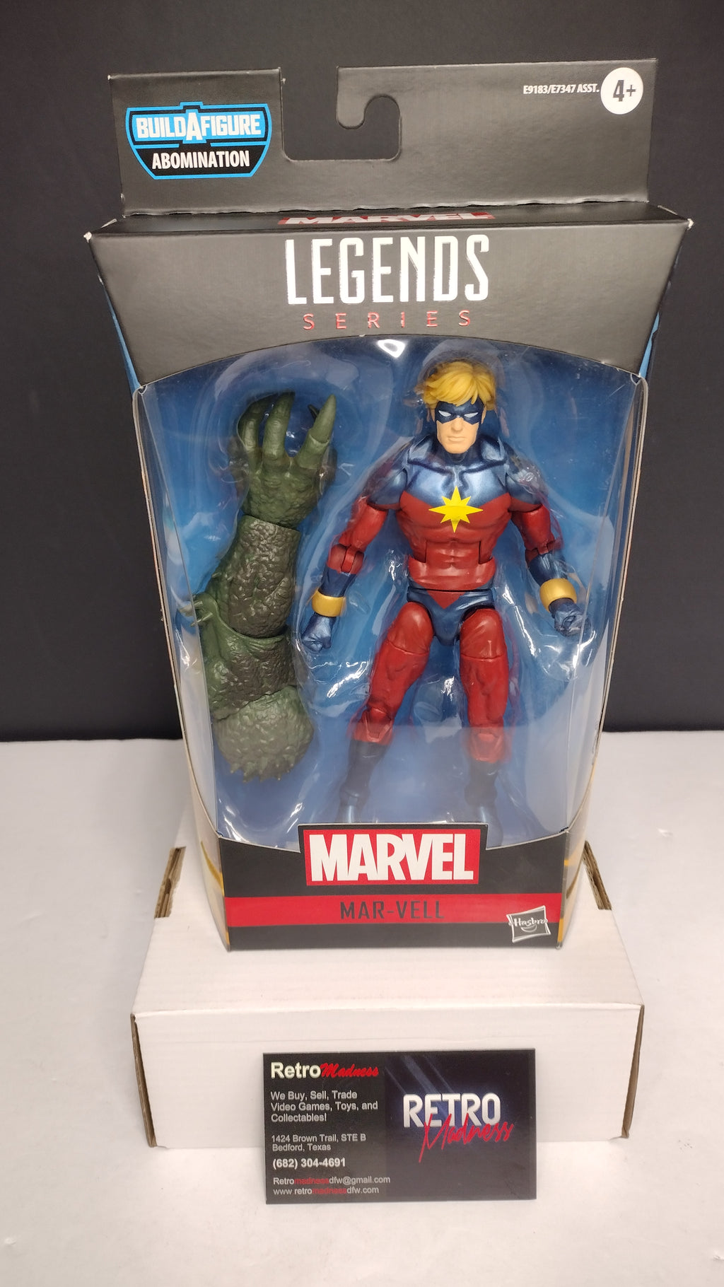 Marvel Legends Avengers: Mar-Vell (6-Inch Scale) – Abomination BAF Series