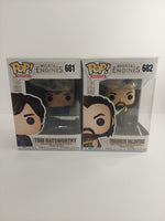 Funko Pop Mortal Engines Tom Natsworthy 681 and Thaddeus Valentine 682 Lot