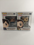 Funko Pop Mortal Engines Tom Natsworthy 681 and Thaddeus Valentine 682 Lot