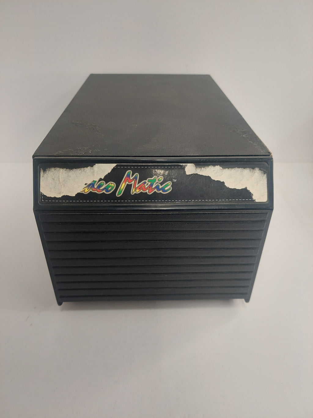 Vintage Video Matic SNES Cartridge 12-Game Case Holder