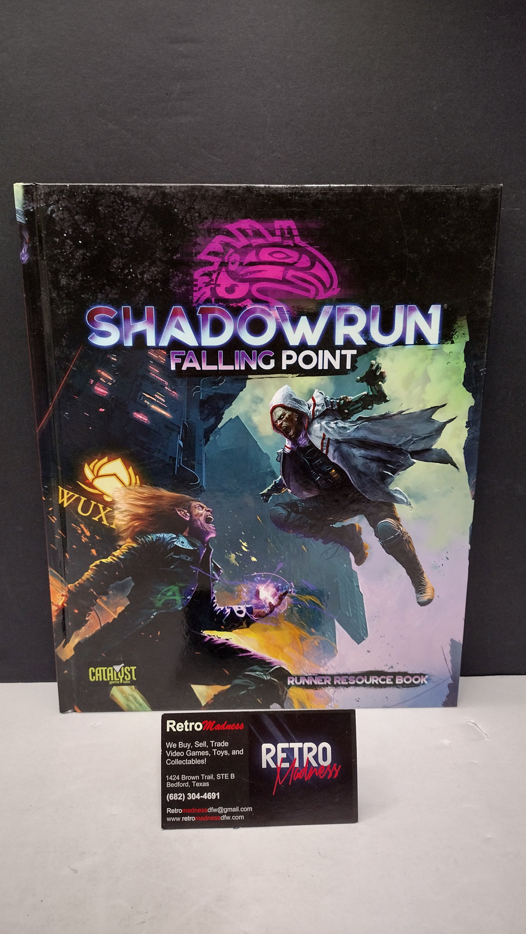 Shadowrun Sixth World: Falling Point Runner Resource Book Hardcover (Catalyst Game Labs - Brand New, Unsealed)