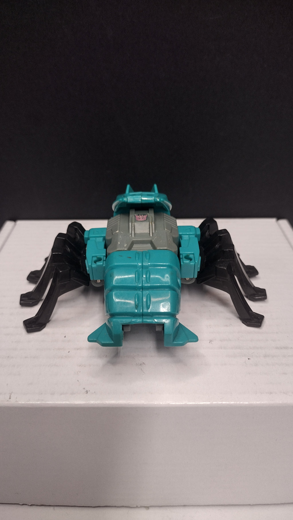 Vintage 1989 G1 Transformers: Seacon Nautilator Action Figure – Loose with 3 Accessories (Missing Both Claws / Worn Decals / Piranacon Team)
