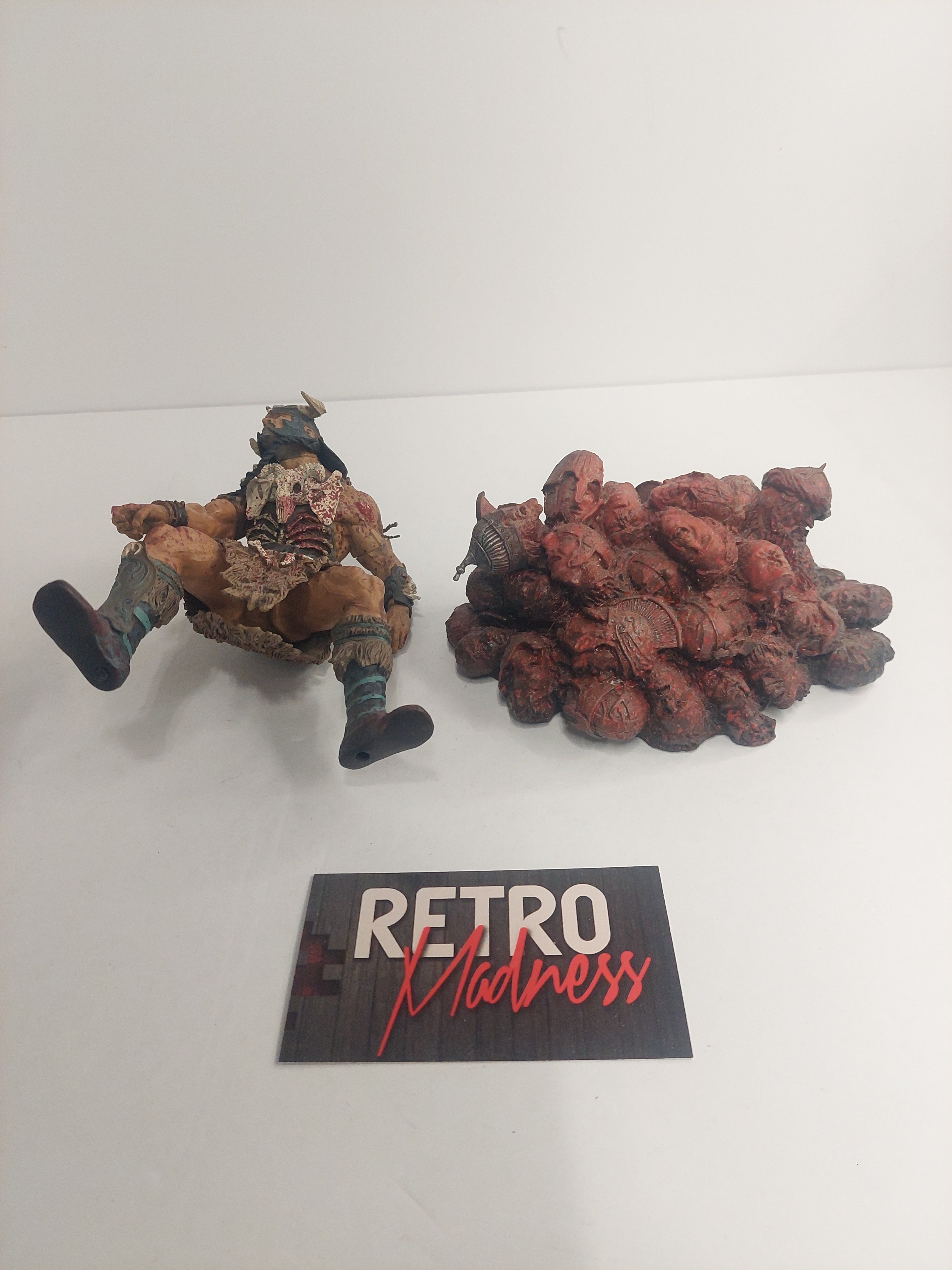 McFarlane Monsters 6 Faces of Madness Atilla the Hun Figure Incomplete