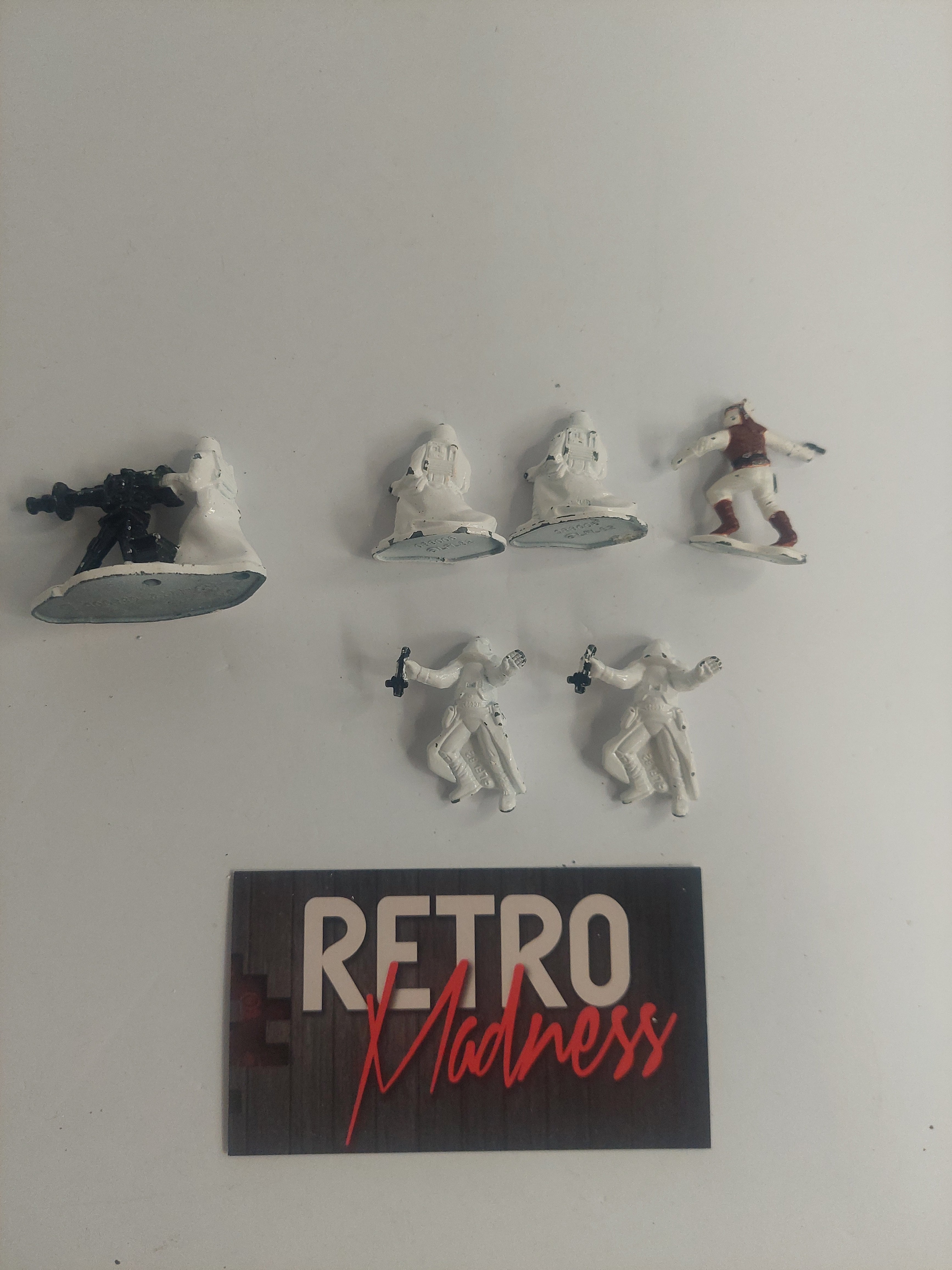 Vintage Star Wars Micro Collection Hoth Die-Cast Figures Lot