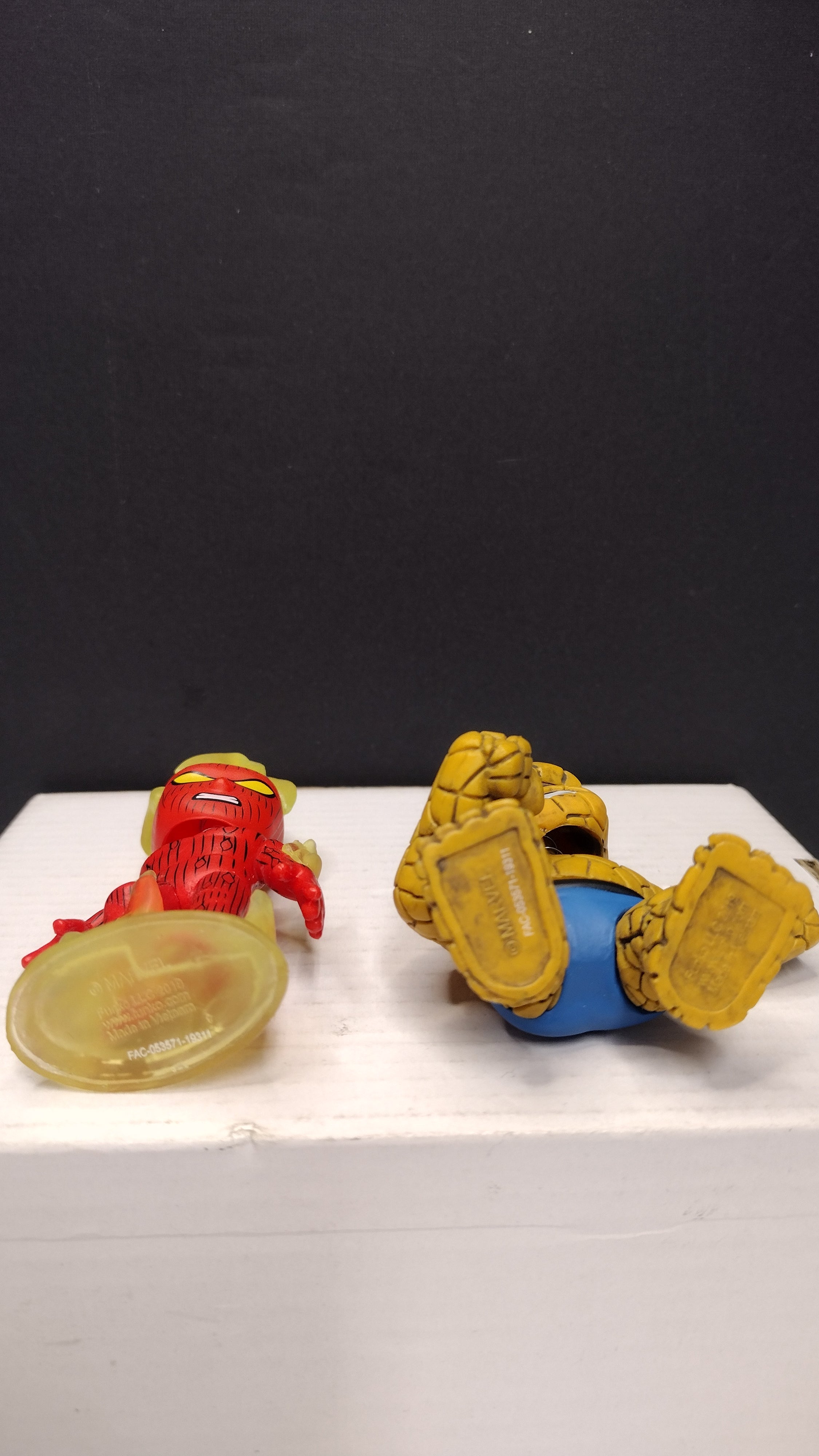 Funko Mystery Minis: Fantastic Four – Complete Team Lot of 4 – Mr. Fantastic, The Thing, Invisible Woman and Human Torch (Loose)