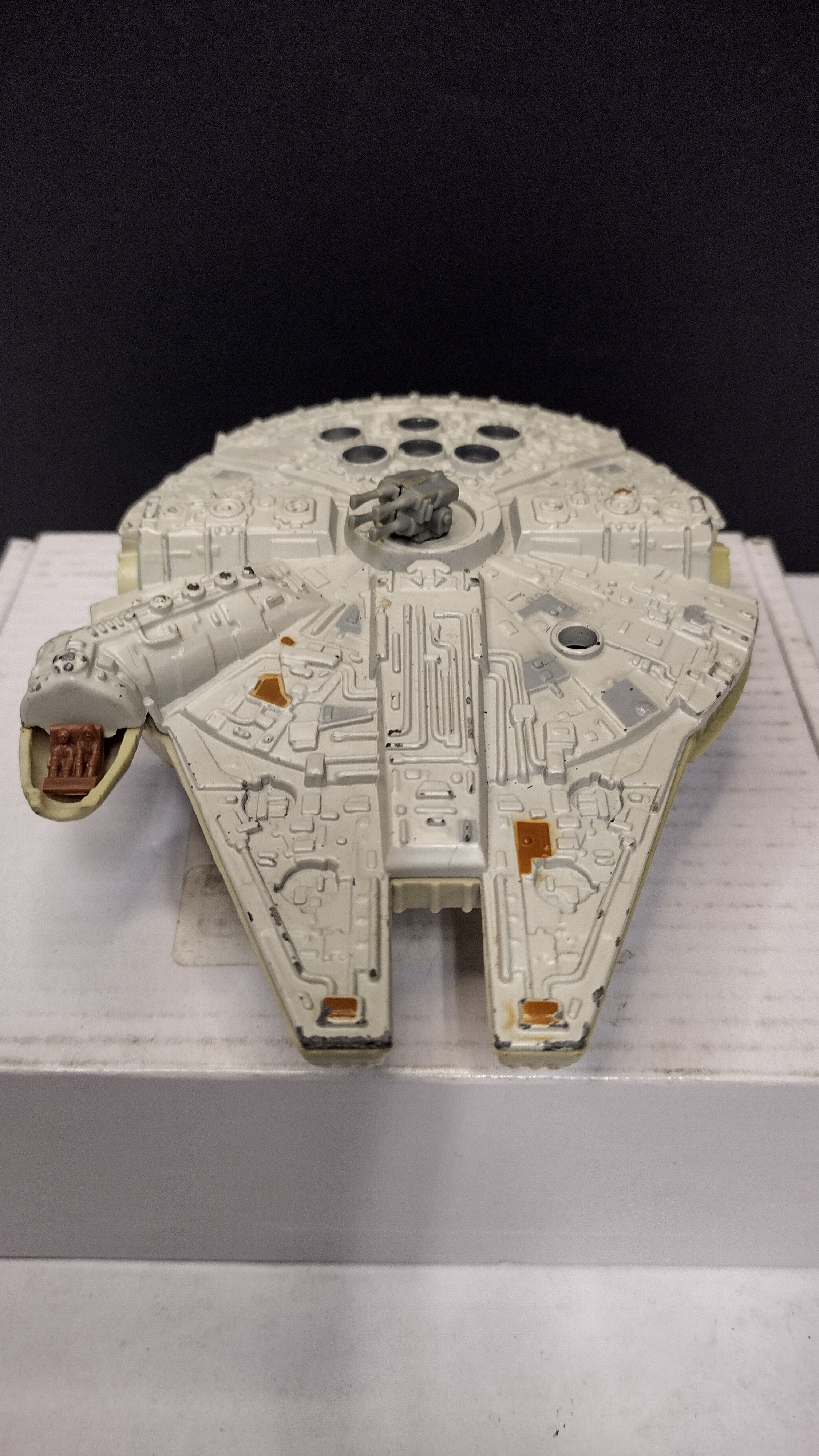 Vintage 1979 Kenner Star Wars Die-Cast Mini Millennium Falcon (No. 39210 - Loose, Incomplete)