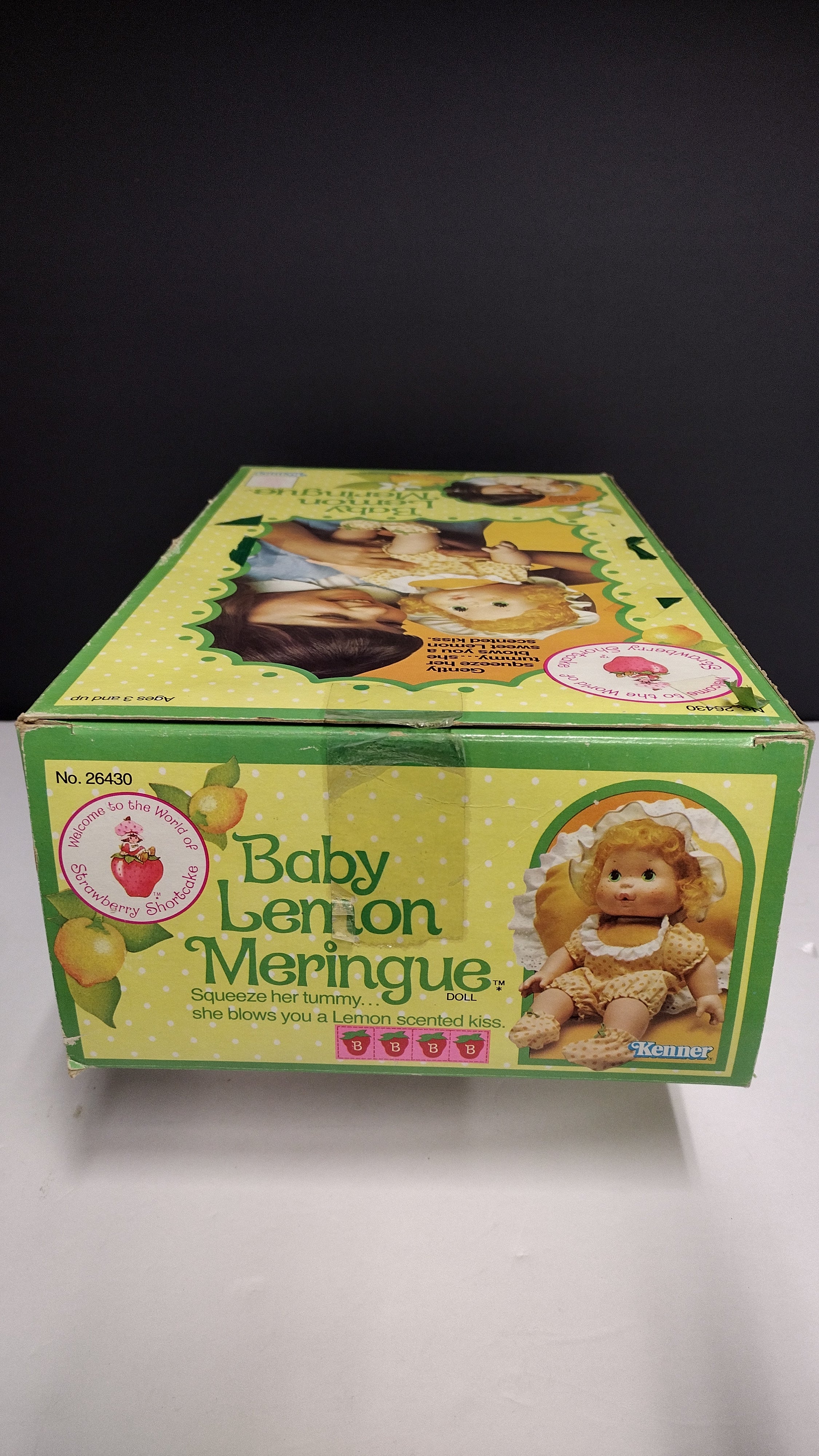 Vintage 1982 Strawberry Shortcake: Baby Lemon Meringue (Open Box)
