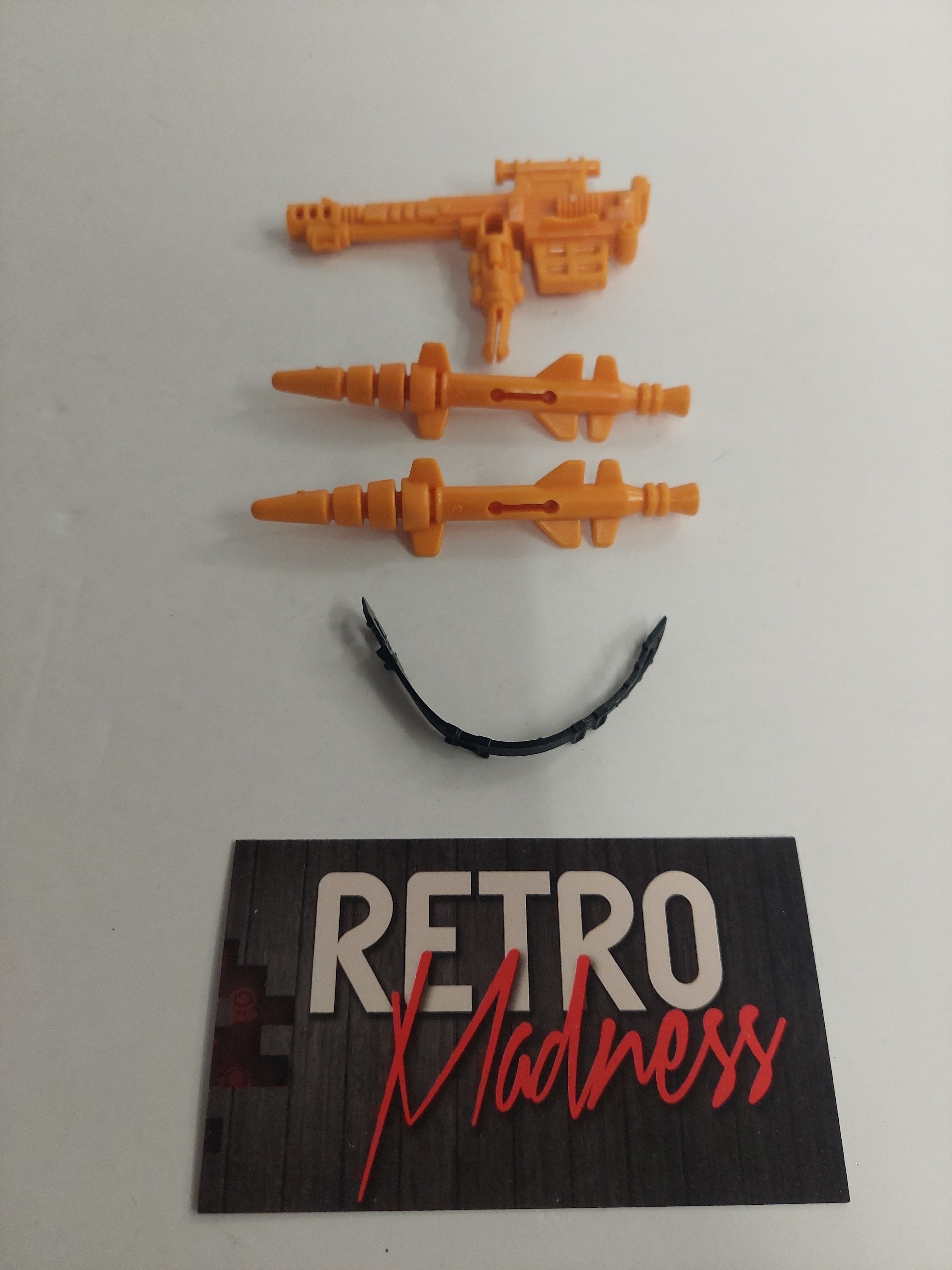 Vintage 1989 G.I. Joe Thunder Clap Parts Lot