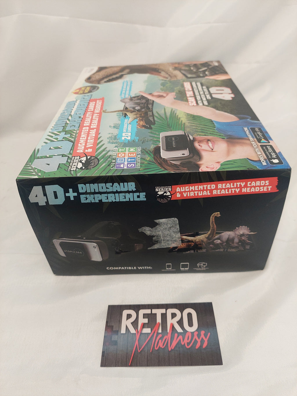 STEM-Based Education Series 4D+ Dinosaur Experience Virtual Reality Headset Tested