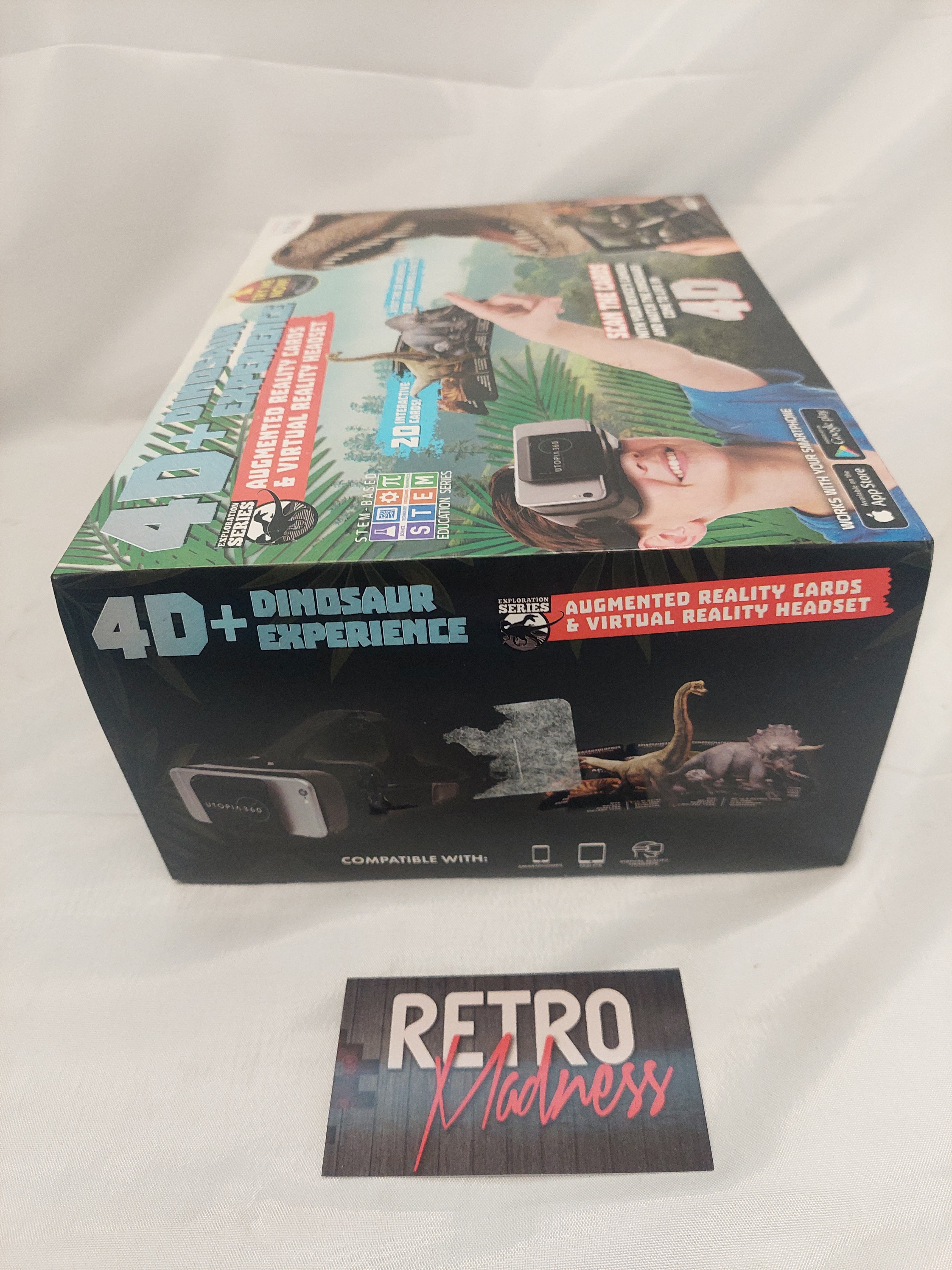 STEM-Based Education Series 4D+ Dinosaur Experience Virtual Reality Headset Tested