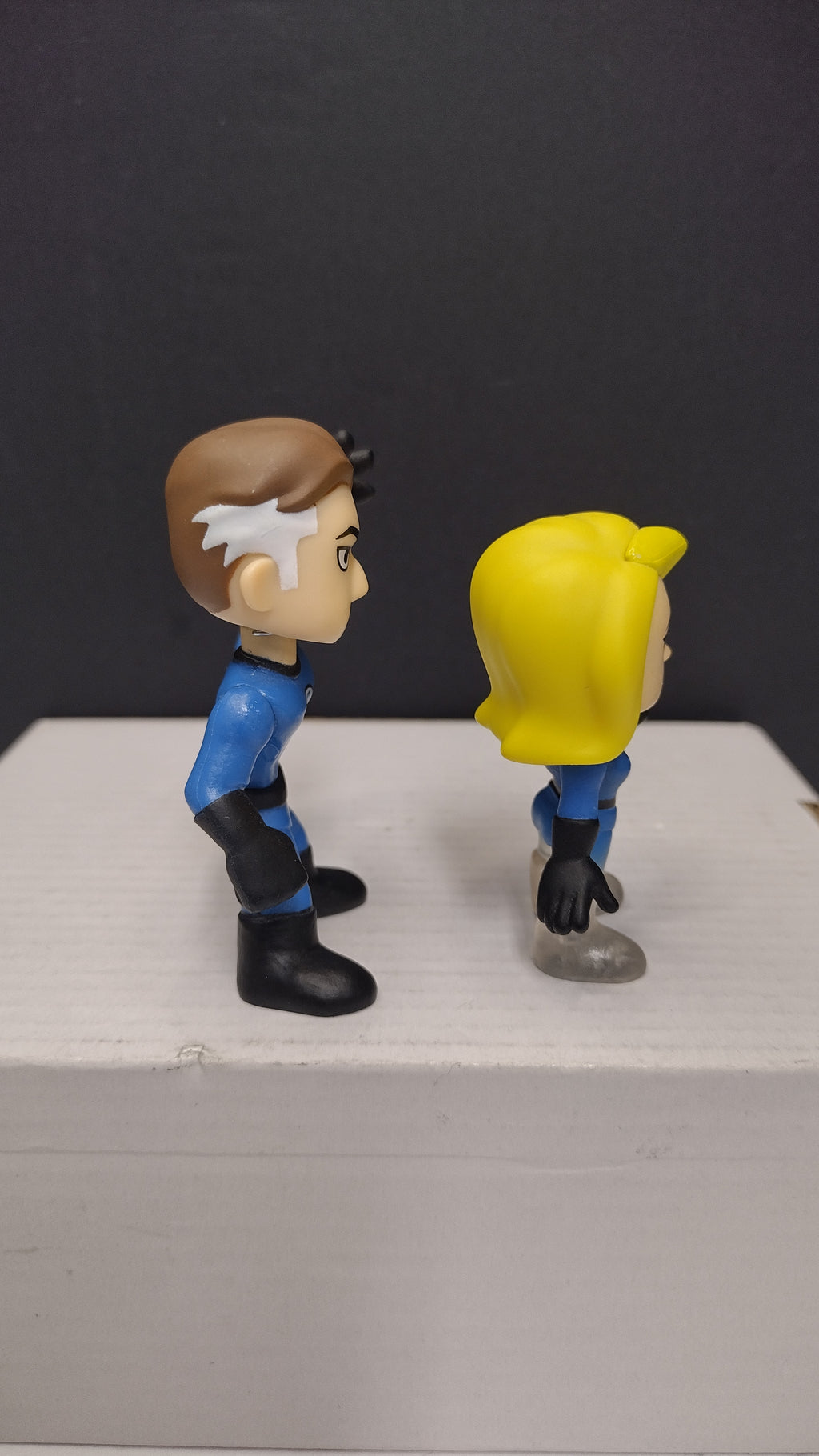 Funko Mystery Minis: Fantastic Four – Complete Team Lot of 4 – Mr. Fantastic, The Thing, Invisible Woman and Human Torch (Loose)