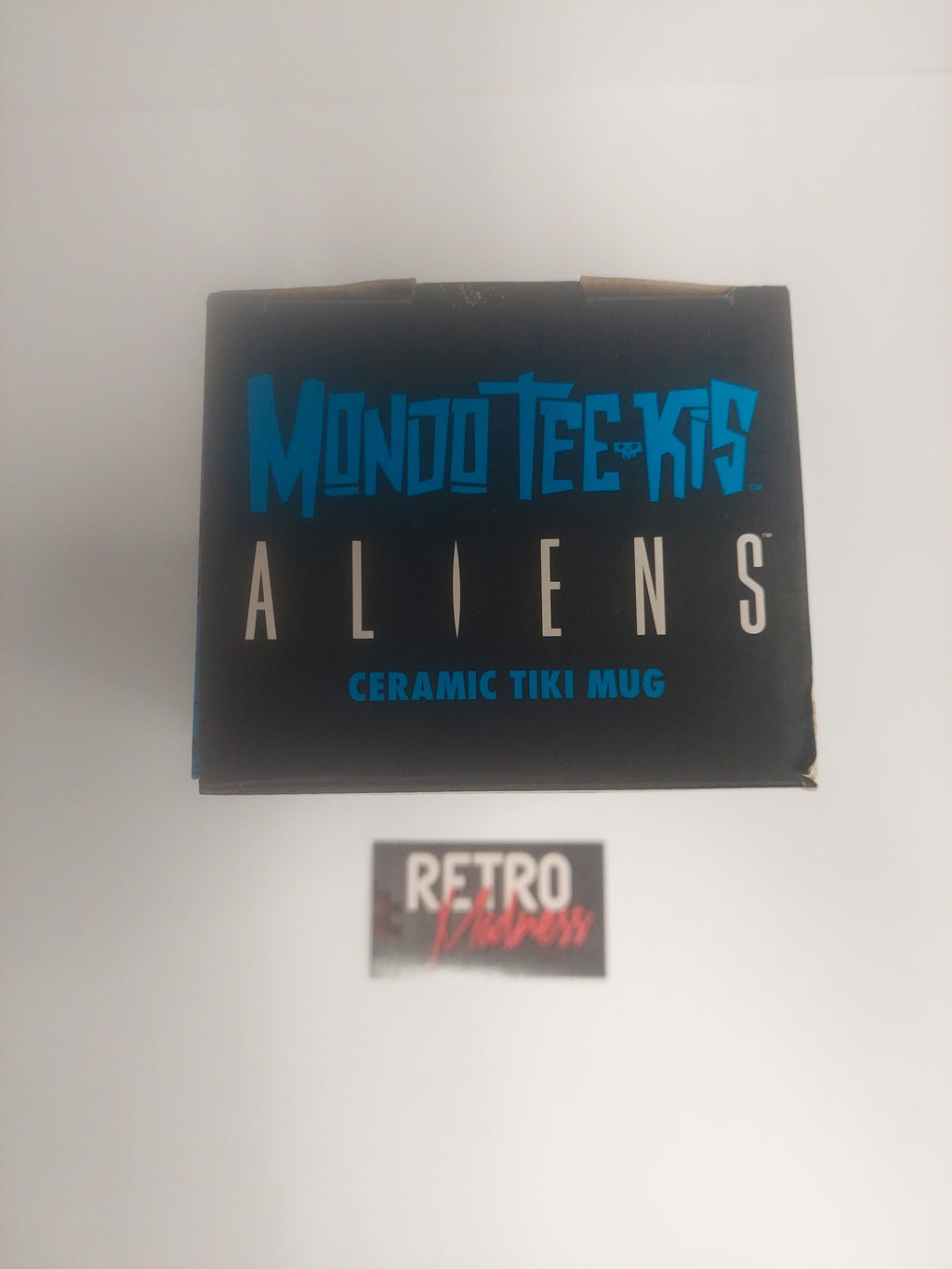 Mondo Tee-Kis Aliens Blue Ceramic Tiki Mug