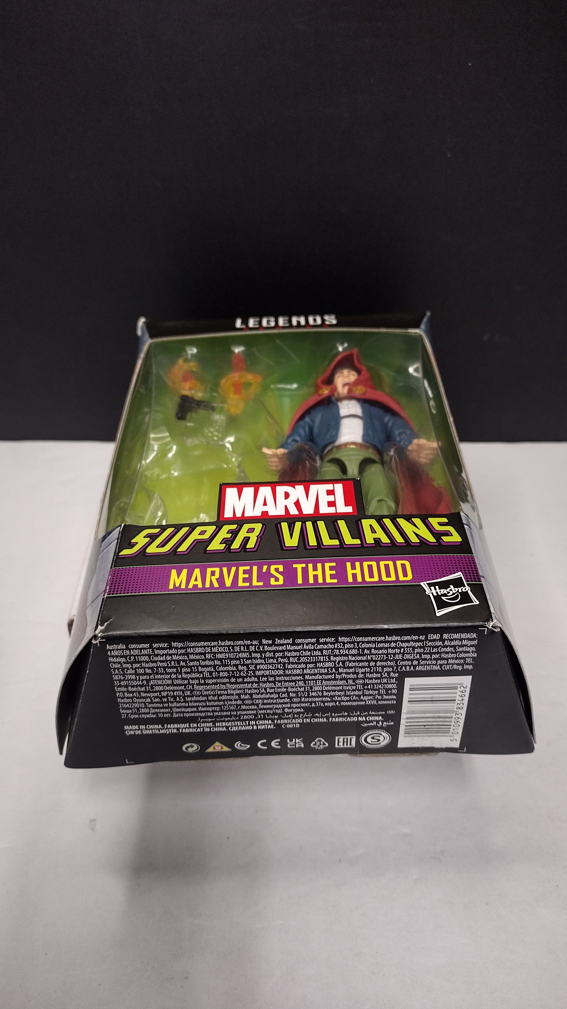 Hasbro Marvel Legends Series Super Villains The Hood 6-Inch Action Figure (No BAF / Open Box)
