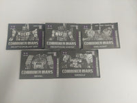 Lot of Transformers Combiner Wars Instruction Booklets