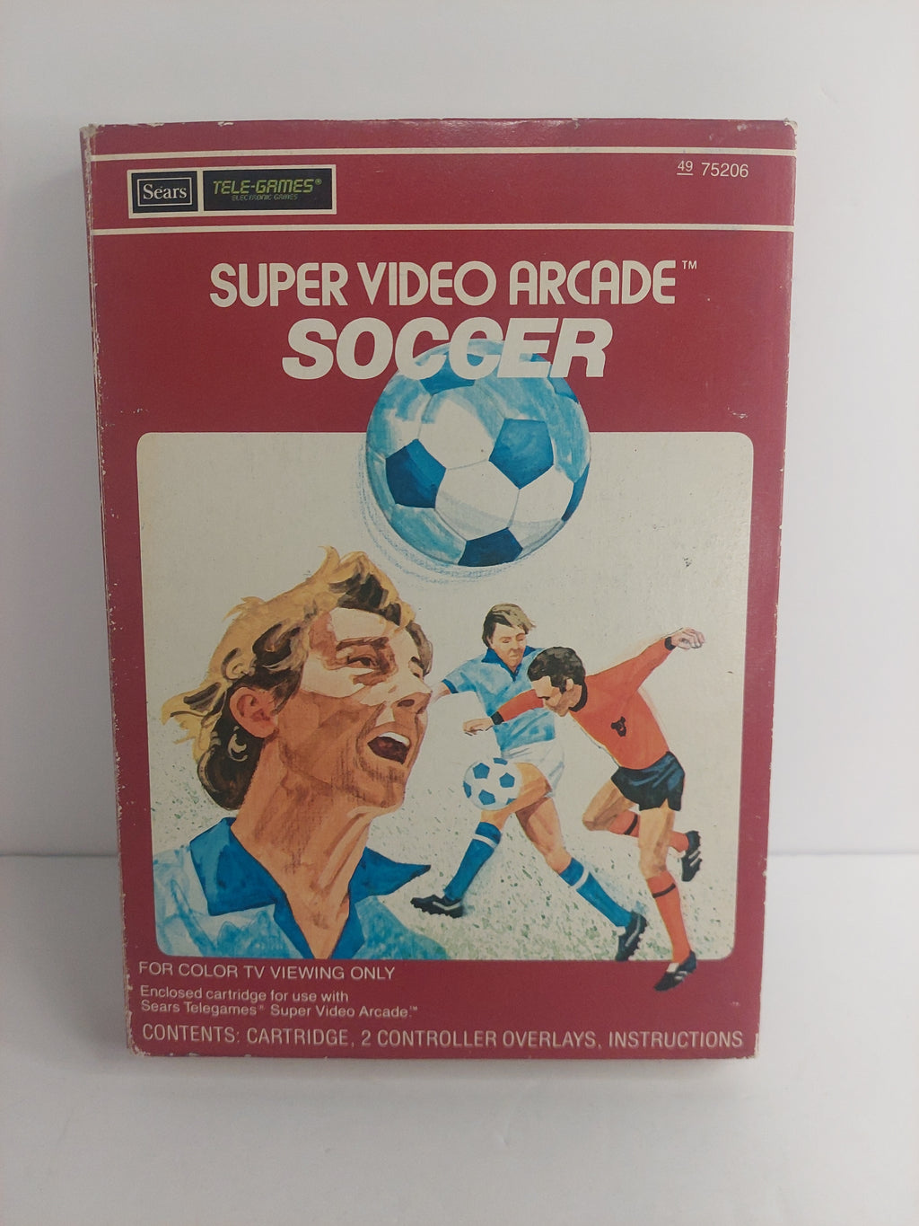 Sears Tele-Games Super Video Arcade Soccer CIB