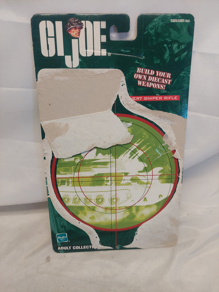 G.I Joe Weapon Tech Covert Sniper Rifle Card Back ONLY