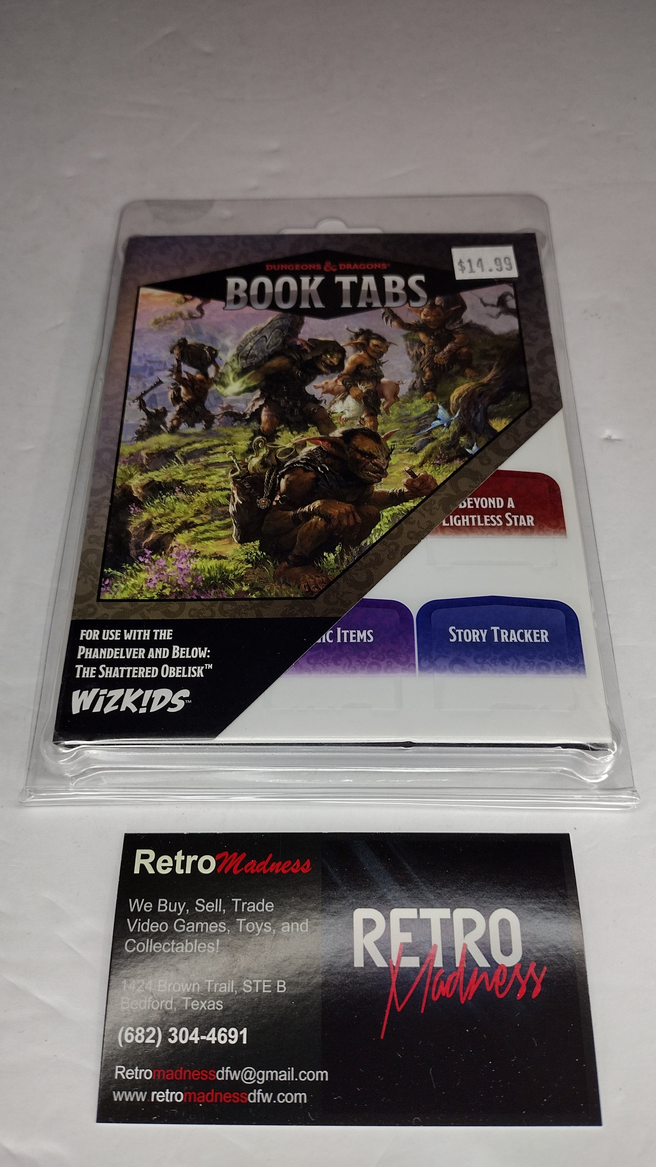 Dungeons and Dragons: Phandelver and Below: The Shattered Obelisk Book Tabs