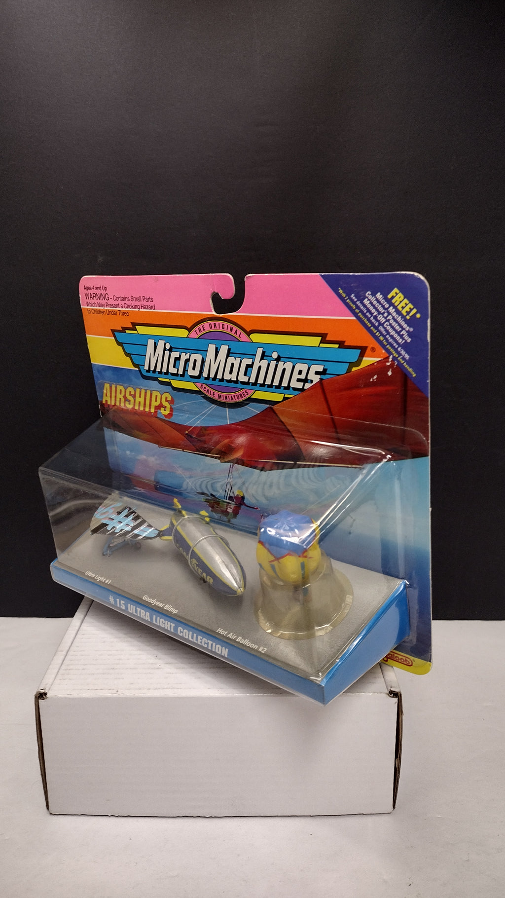 1993 Micro Machines Airships #15 Ultra-Light Collection NIB (Goodyear Blimp)
