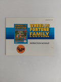 Vintage Nintendo NES Manual Instruction Booklet ONLY No Game