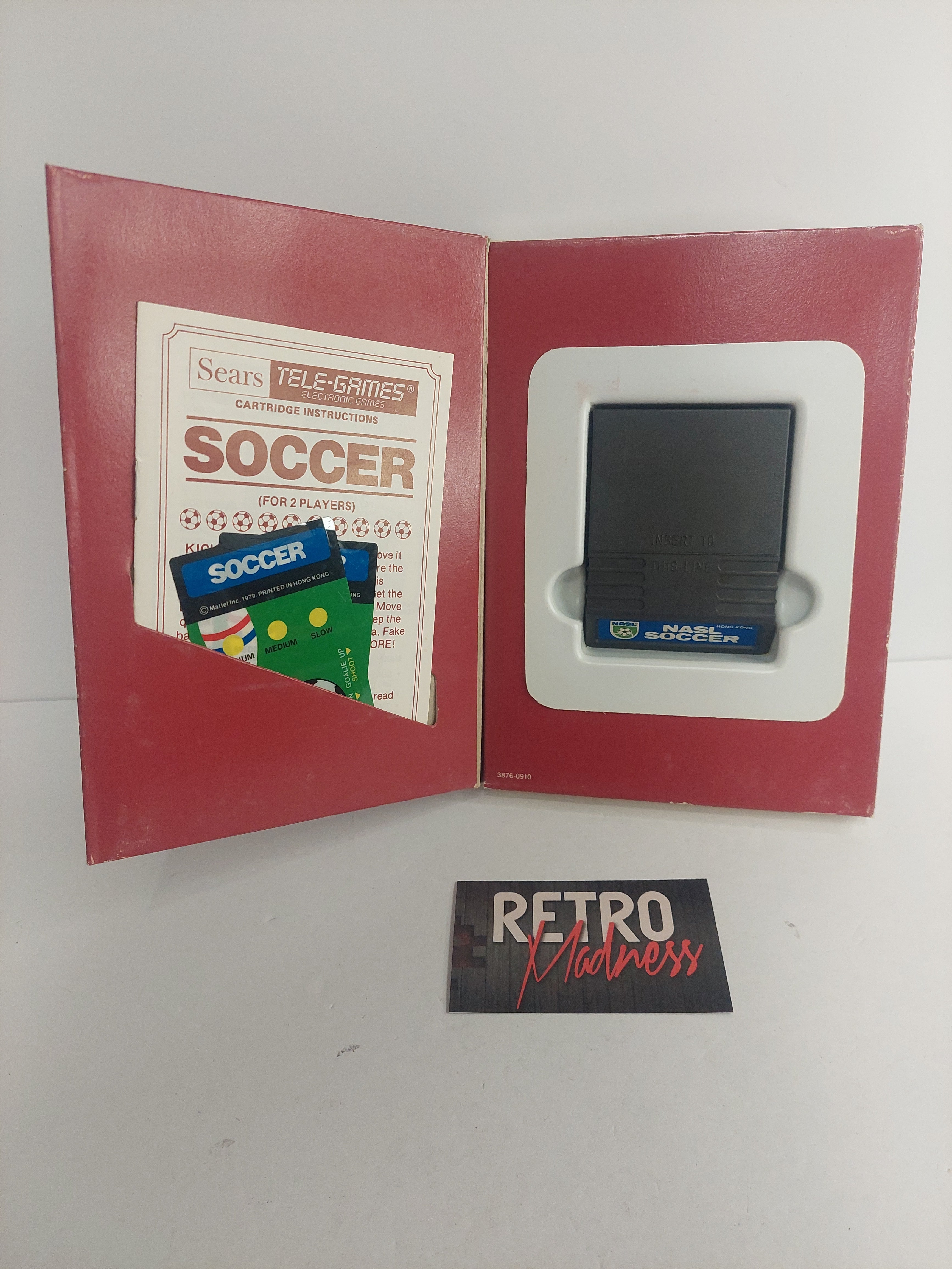 Sears Tele-Games Super Video Arcade Soccer CIB