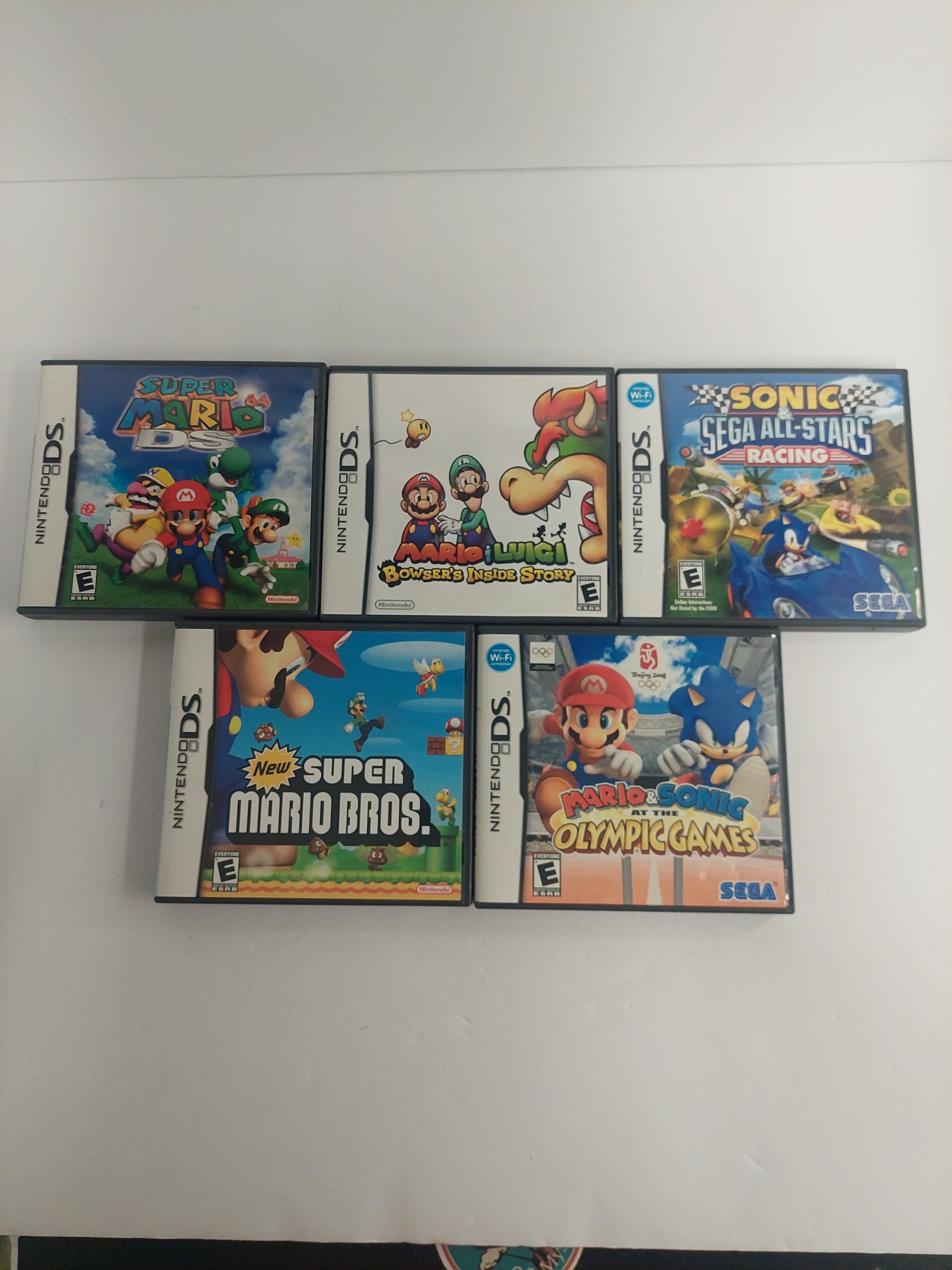 Nintendo DS Game Case No Games Lot of 5