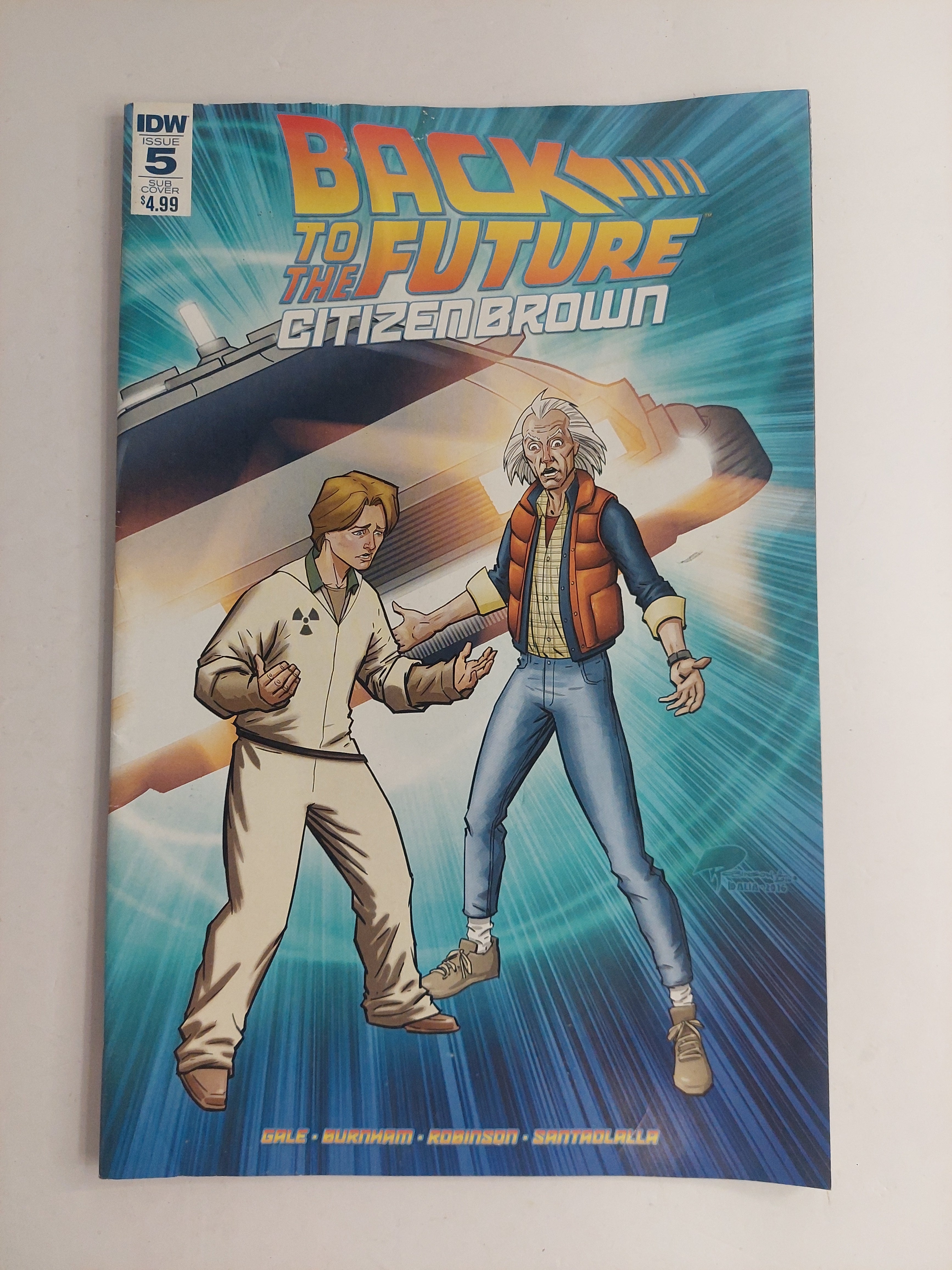 Back to the Future Citizen Brown Comic Book IDW Issue 5