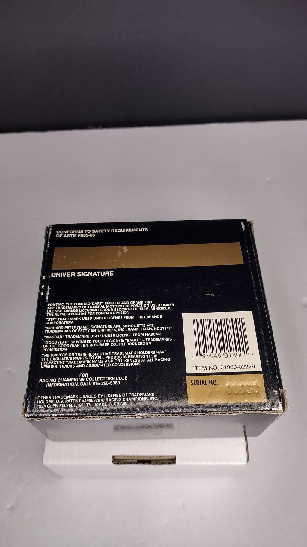 1994 Wally Dallenbach Jr Racing Champions Premier Edition 1/64 #43 STP