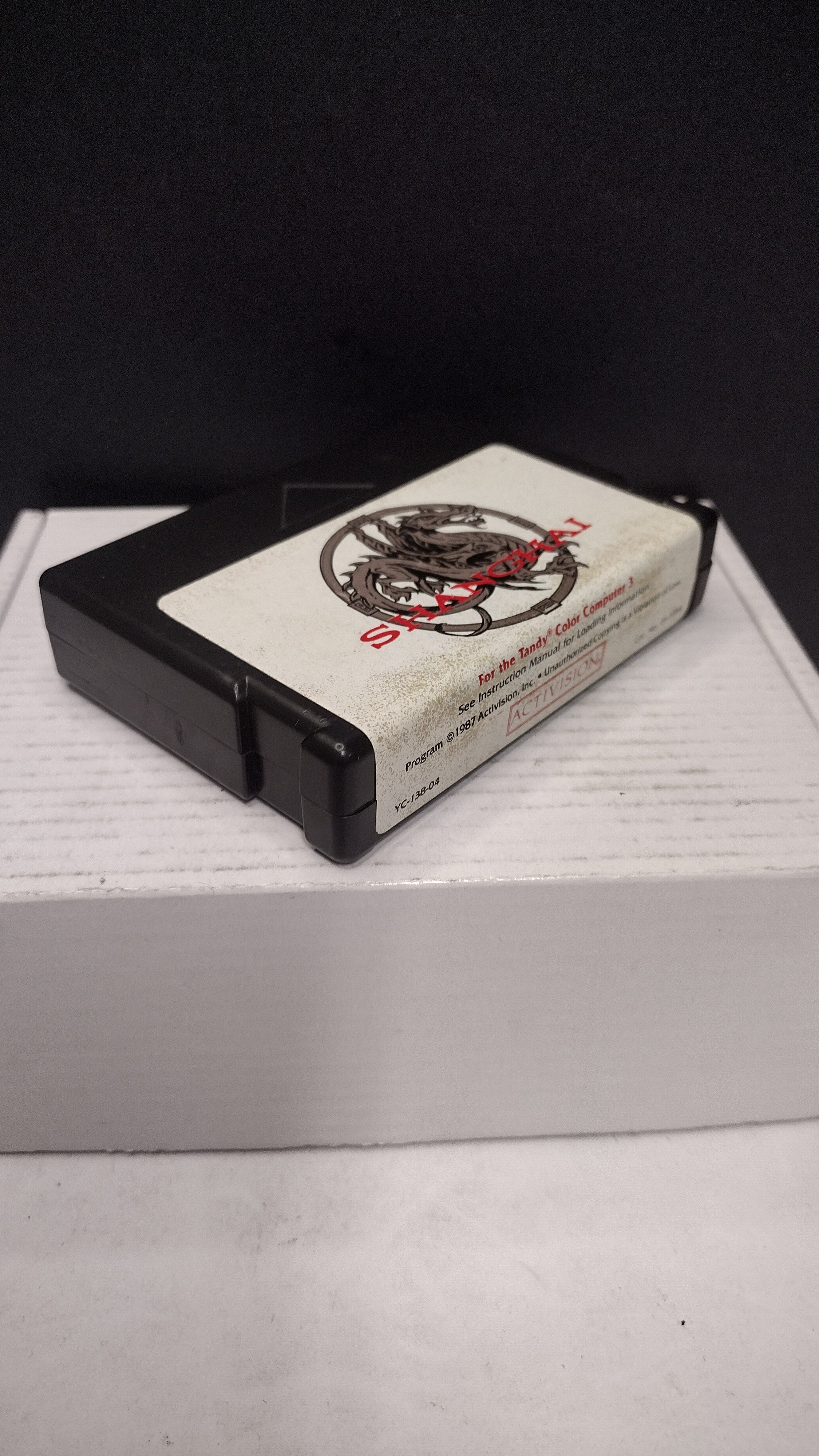 Vintage Tandy Radio Shack TRS-80 Shanghai Program ROM Cartridge (Loose - Tested & Working)