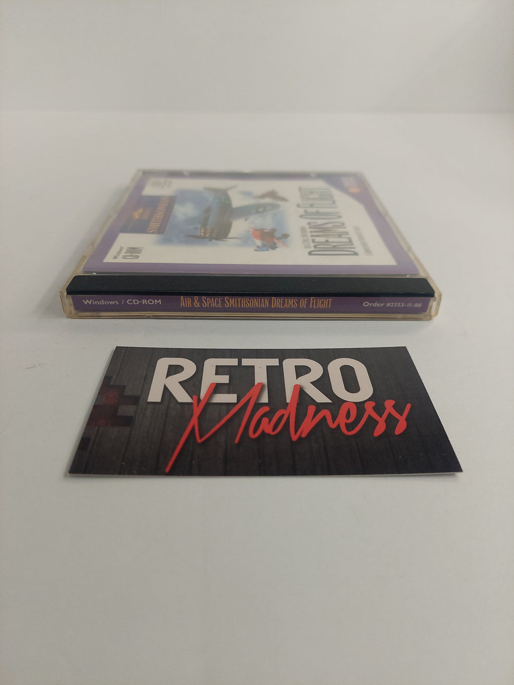 Airspace Smithsonian Dreams of Flight Game Case and Manual ONLY PC CD-ROM