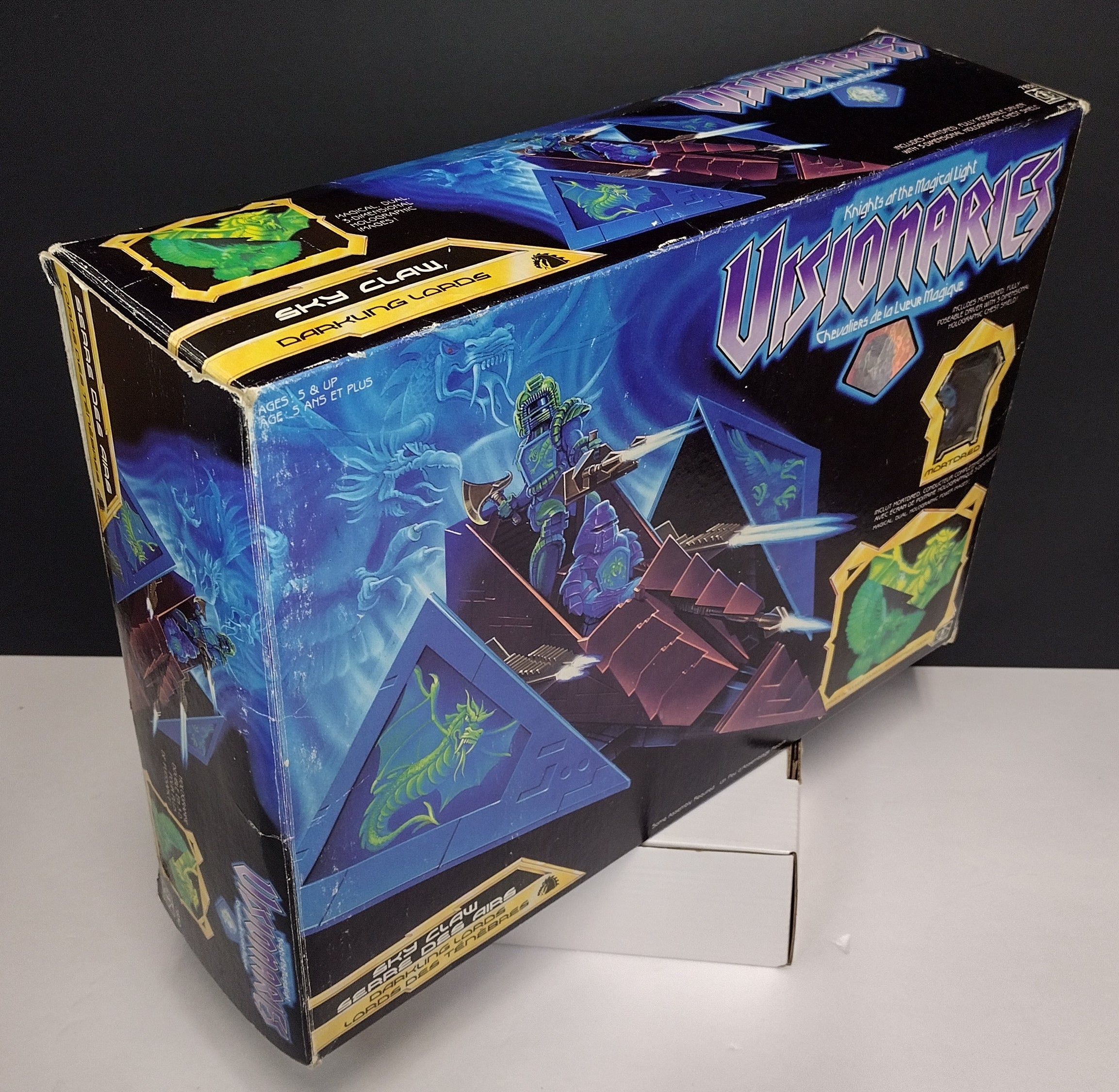 Vintage 1987 Hasbro Visionaries: Sky Claw with Mortdred (Open Box)