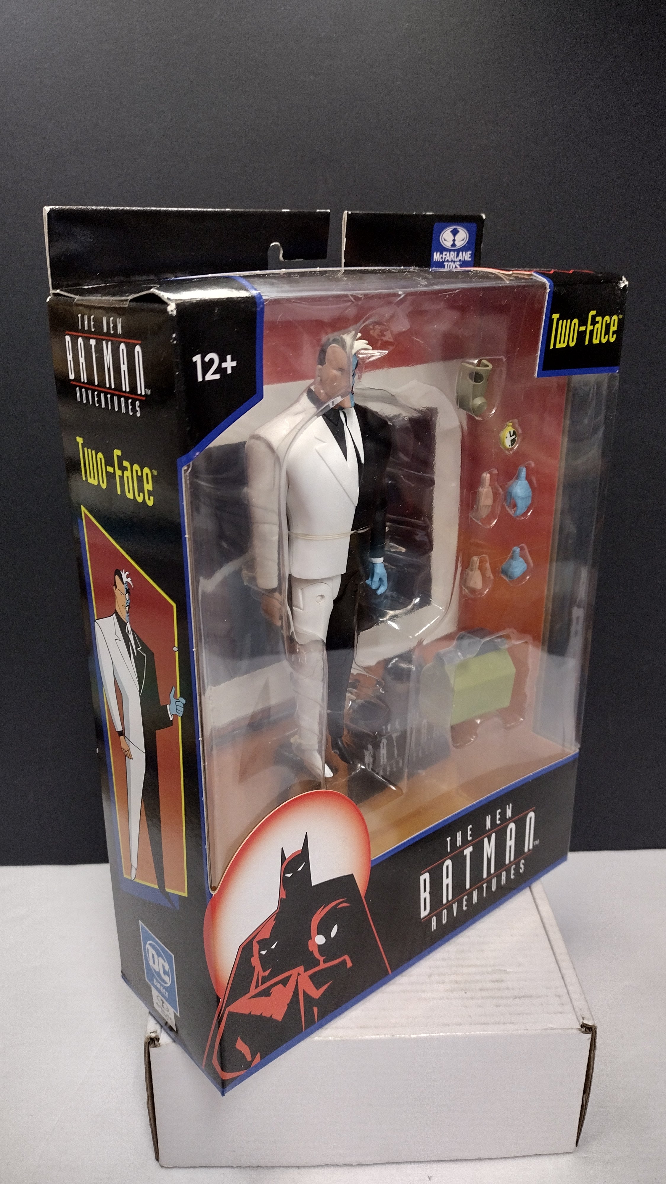 McFarlane Toys DC Direct The New Batman Adventures Two-Face 6" Action Figure (Brand New & Factory Sealed)