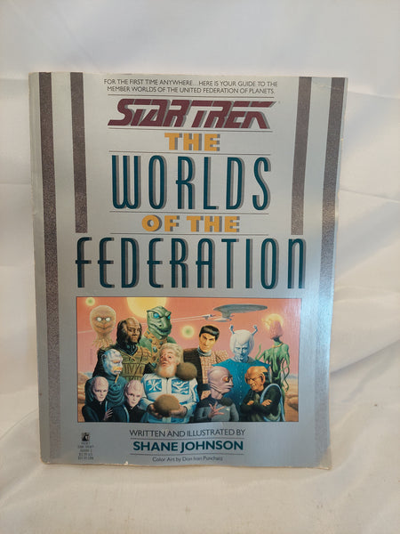 Vintage Star Trek The Worlds of the Federation Shane Johnson