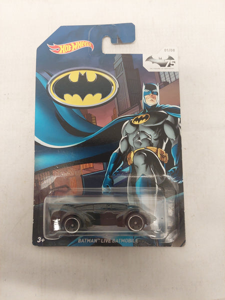 Hot Wheels Batman Live Batmobile 01/08 75 Years of Batman