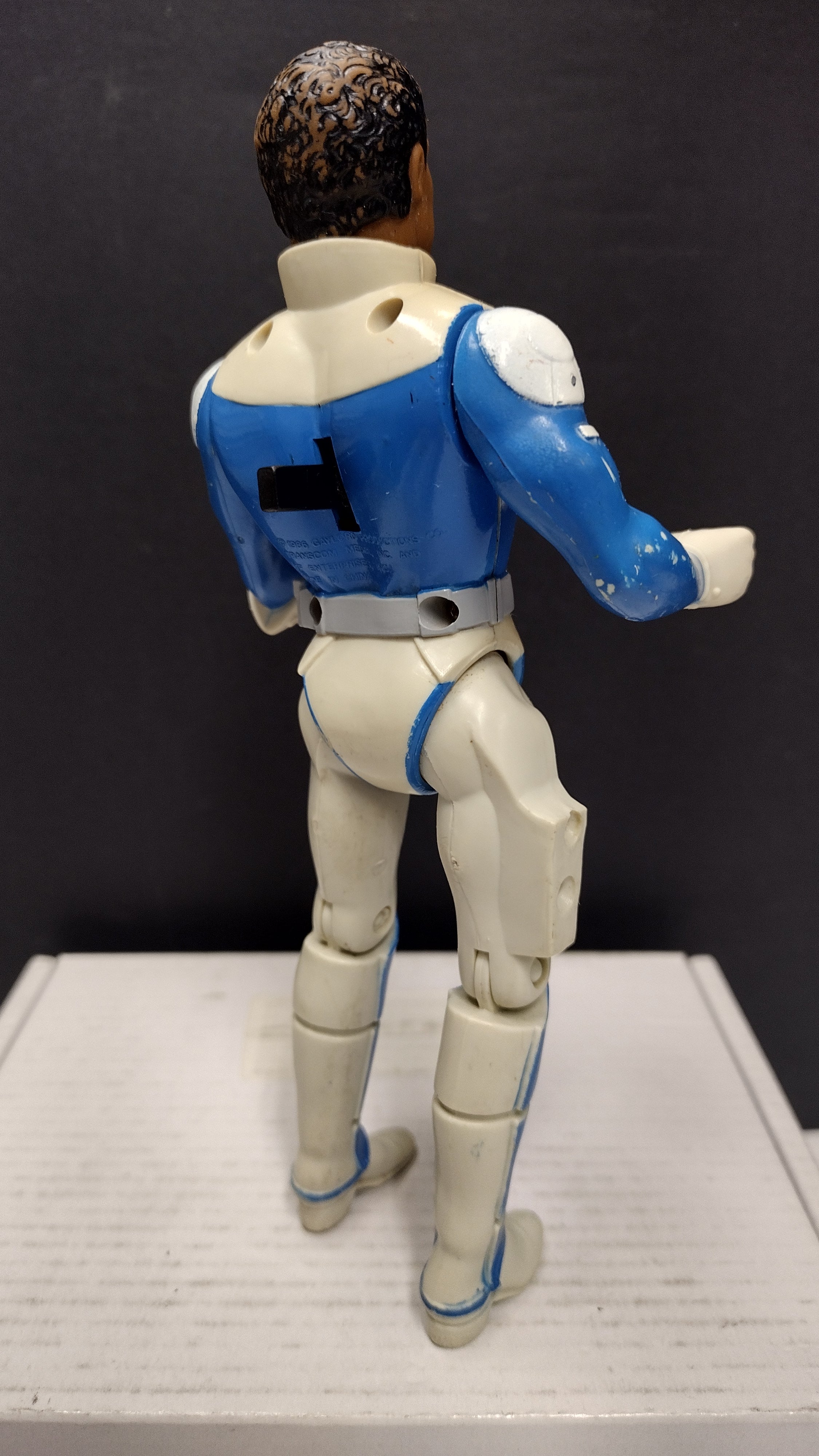 Vintage 1986 Galoob Adventures of the Galaxy Rangers "Doc" Hartford Action Figure (Loose / Figure Only)