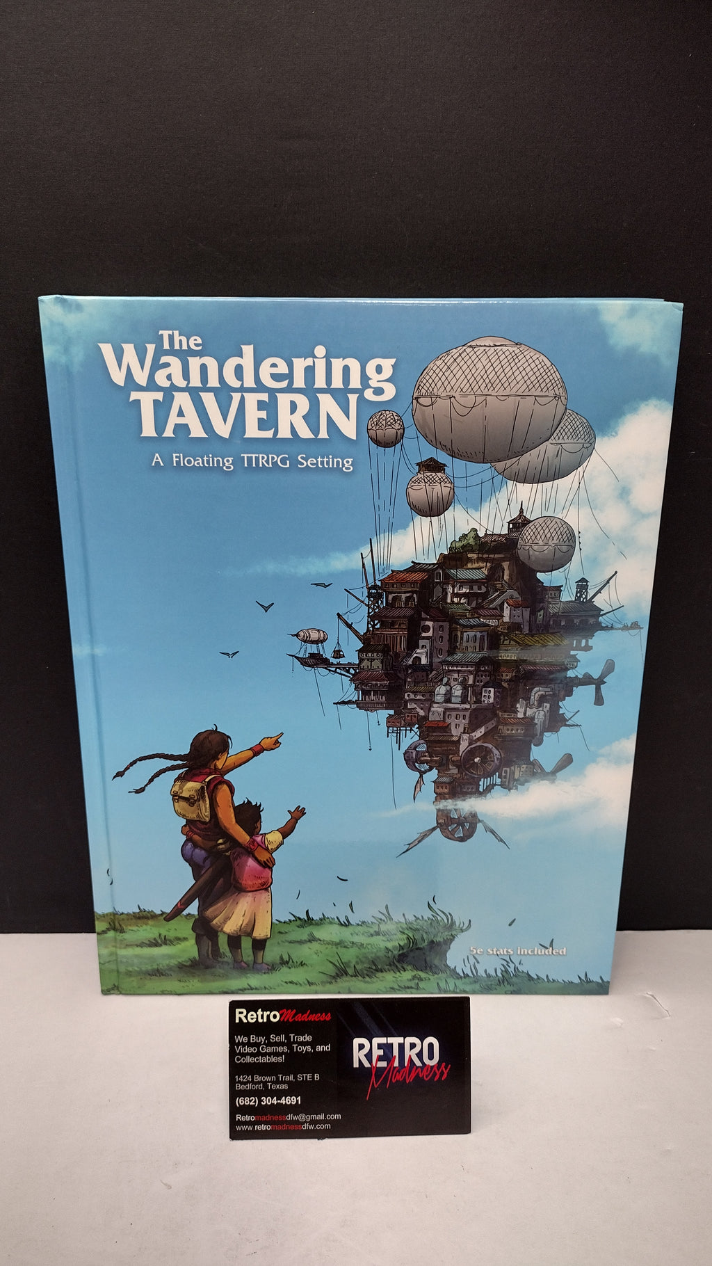 The Wandering Tavern RPG: Setting Book Hardcover (Brand New, Unsealed - Great Condition)