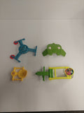 Vintage Teenage Mutant Ninja Turtles Retrocatapult Parts Lot