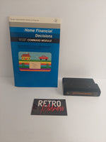 Texas Instruments Home Computer Applications Software Home Financial Decisions