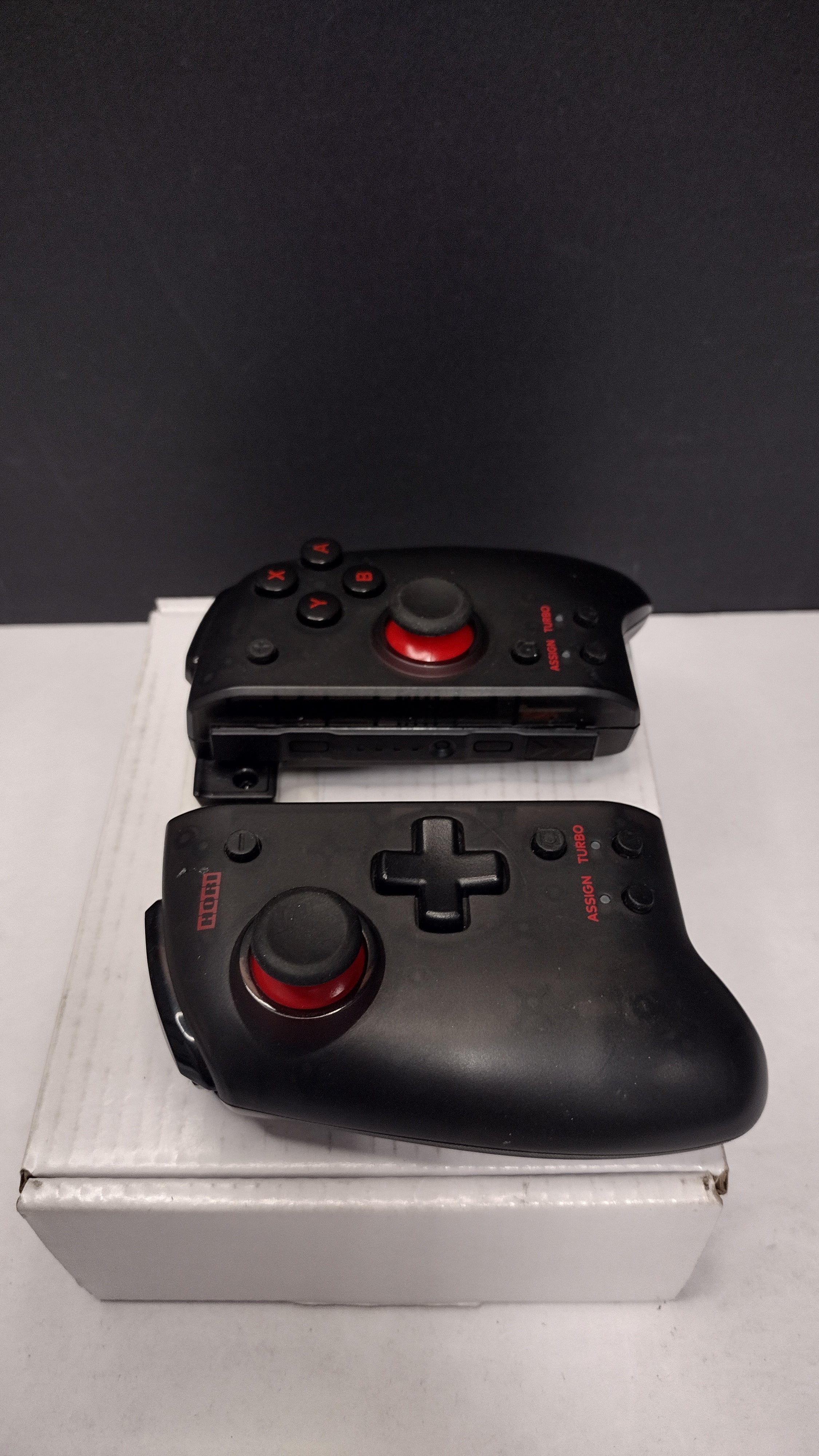 Hori Nintendo Switch Split Pad Pro Controller Set - Black (Model NSW-298U - Tested & Working)