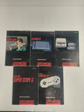 Super Nintendo SNES Instruction Manual Lot
