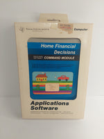 Texas Instruments Home Computer Applications Software Home Financial Decisions