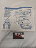 Vintage 1983 G.I. Joe Cobra H.I.S.S. Instructions Blueprint