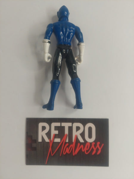 Power Rangers Samurai Blue Mega Ranger 4" Figure