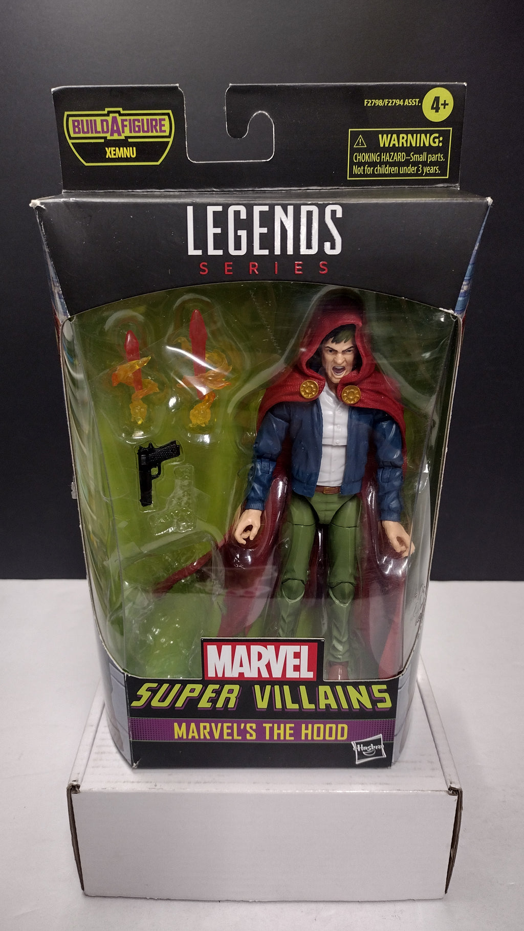 Hasbro Marvel Legends Series Super Villains The Hood 6-Inch Action Figure (No BAF / Open Box)
