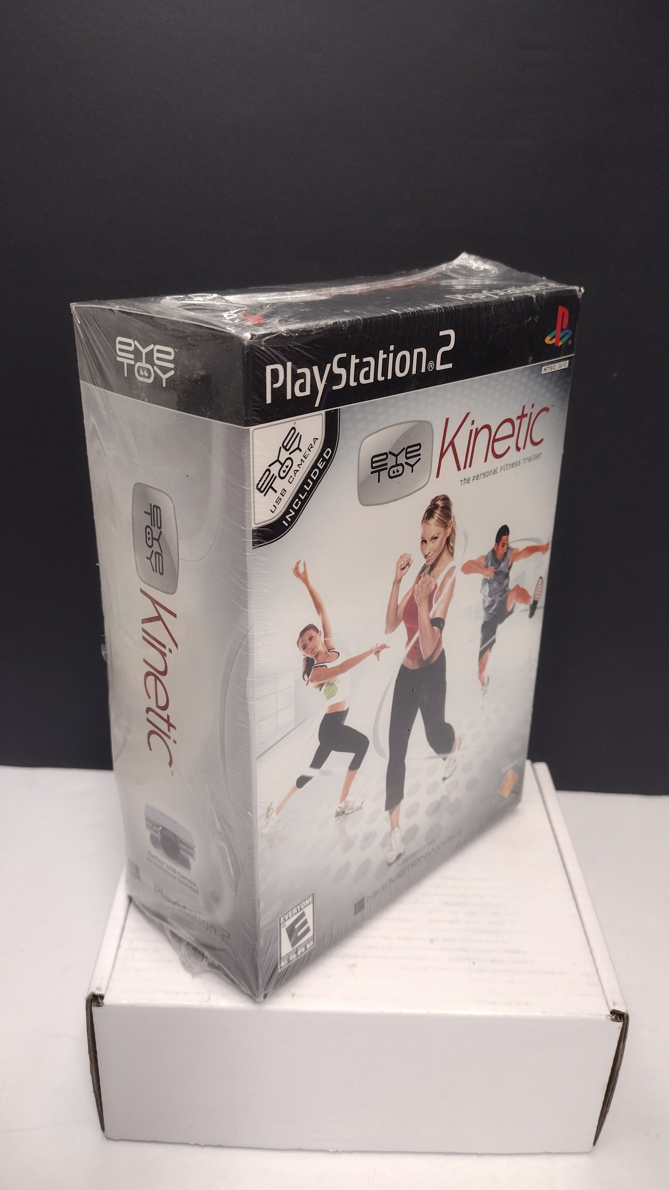 EyeToy Kinetic Personal Fitness Trainer with USB Camera Bundle • PlayStation 2 (PS2)- Brand New & Factory Sealed