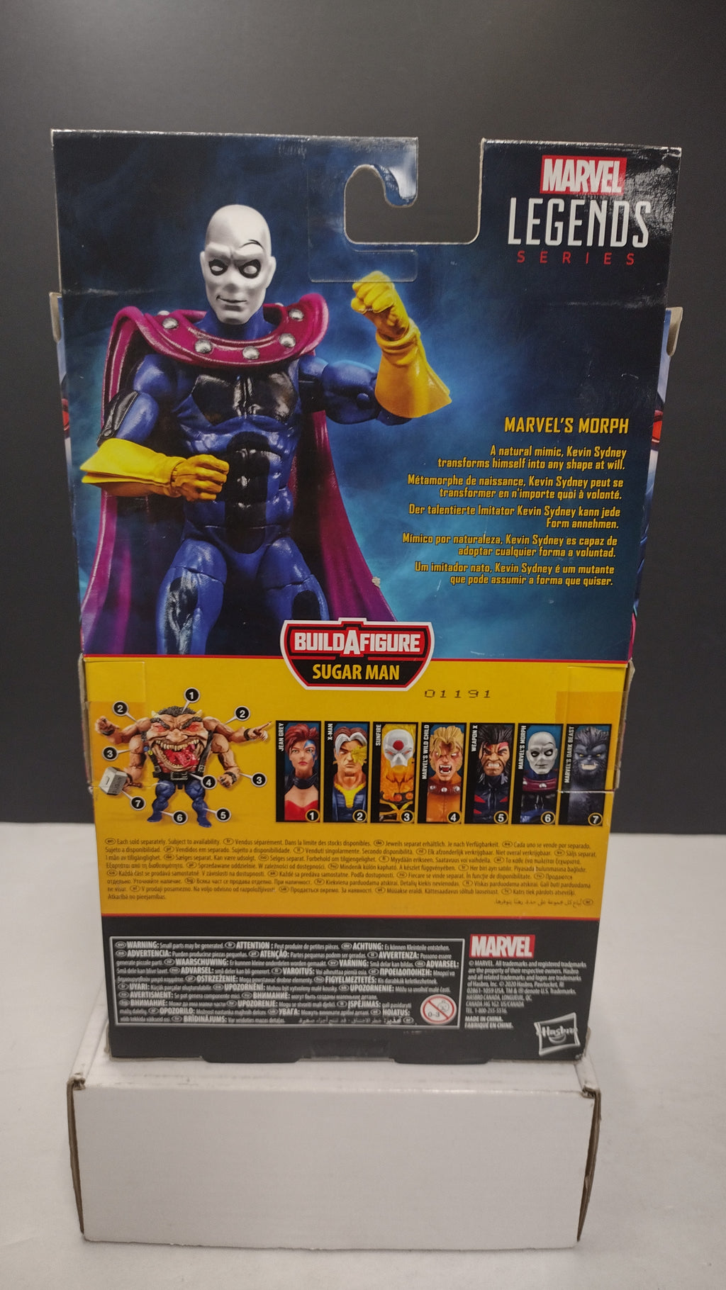 Hasbro Marvel Legends Series X-Men Morph 6-Inch Action Figure NIB (No BAF / Open Box)
