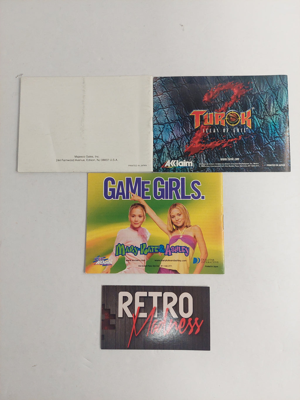 Nintendo Game Boy Color Manual Instruction Booklet Lot