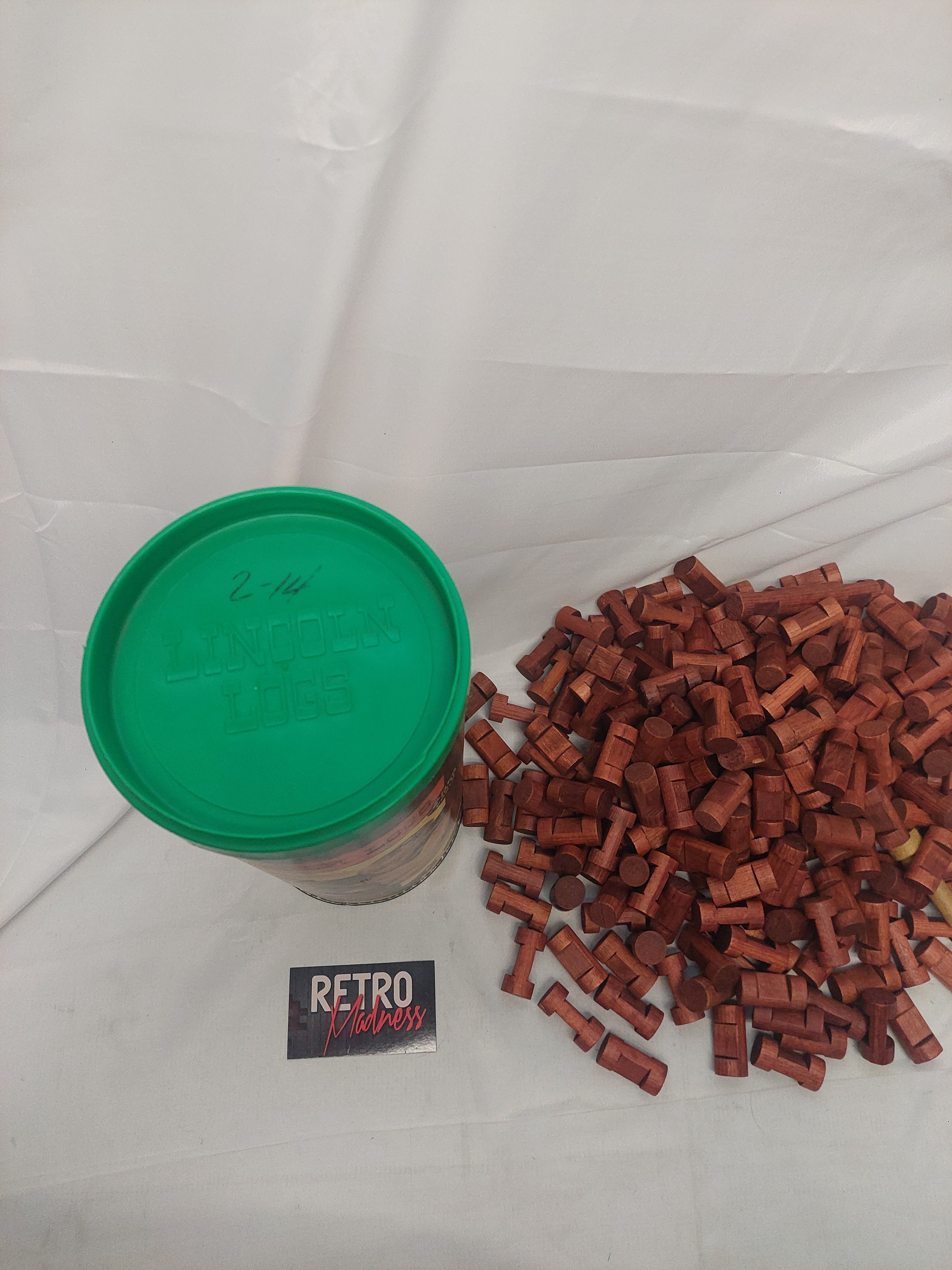 Vintage Original Lincoln Logs No. 890 Playskool