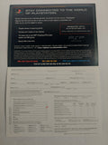 Sony PlayStation Portable PSP Registration Card