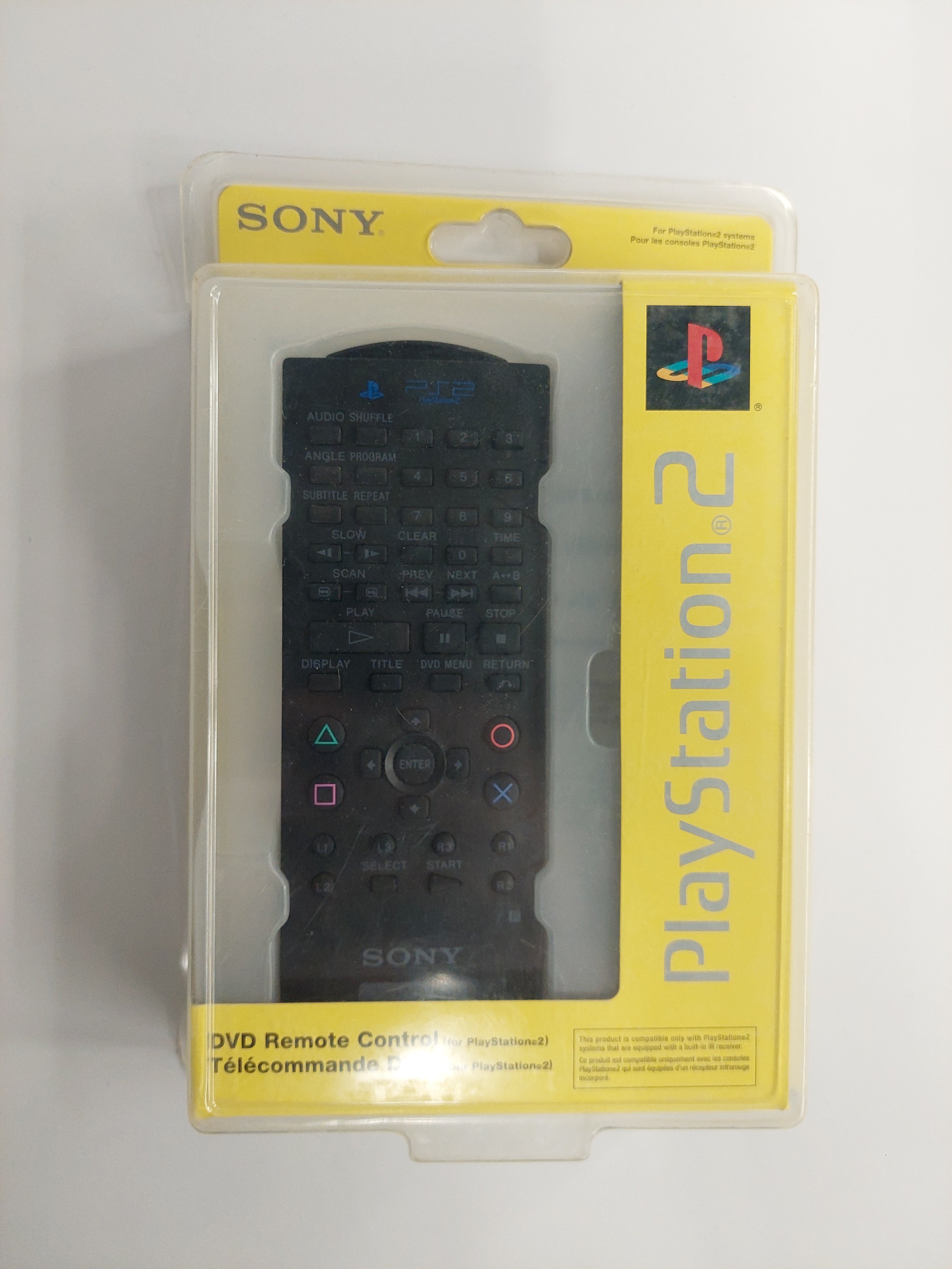 Sony PlayStation2 PS2 DVD Remote Control No Dongle